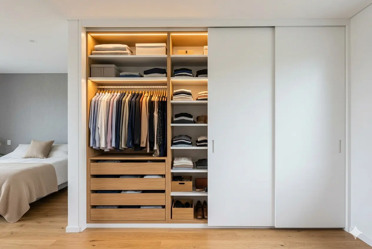 Built-in wardrobe joinery design Kenya – Cadreatech