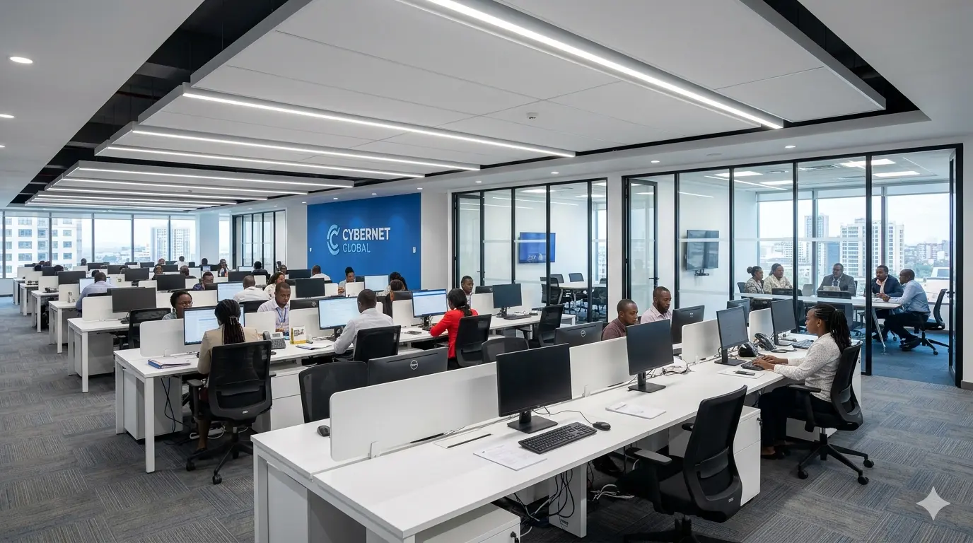 Corporate office interior design Nairobi Kenya – Cadreatech