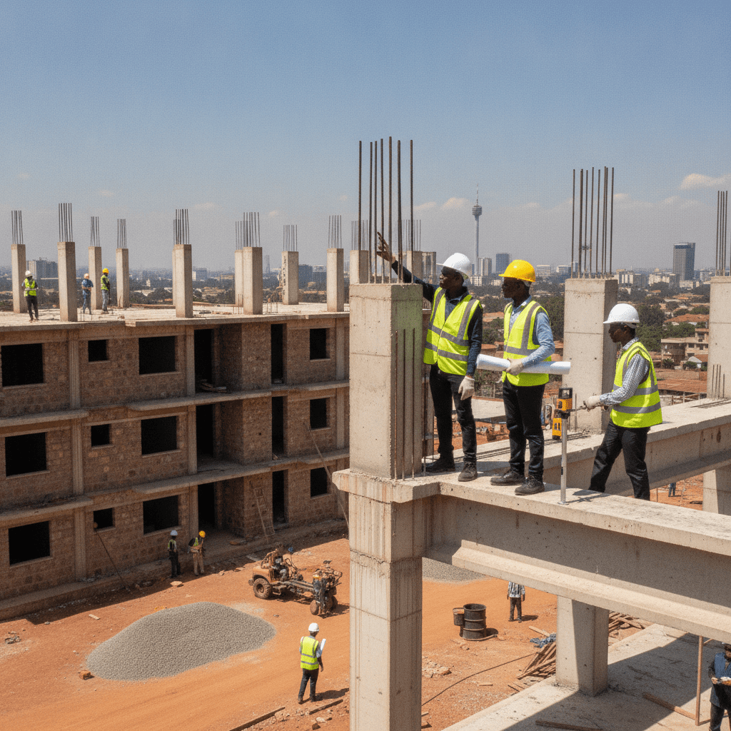Adding an extra floor in Kenya — Featured image, Cadreatech engineering Kenya