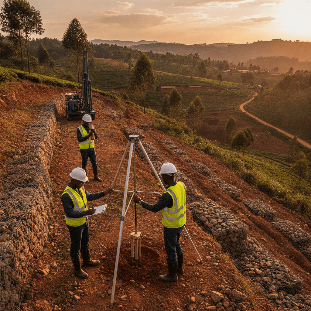 Slope stability assessment Kenya — Featured image, Cadreatech engineering Kenya